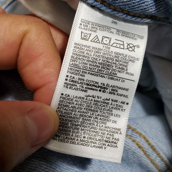 Old Navy High Rise O.G Straight Shorts Size 26 NWT Reg $39.99 - Picture 12 of 14